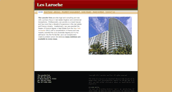 Desktop Screenshot of leslaroche.com
