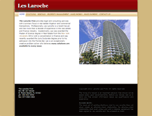 Tablet Screenshot of leslaroche.com